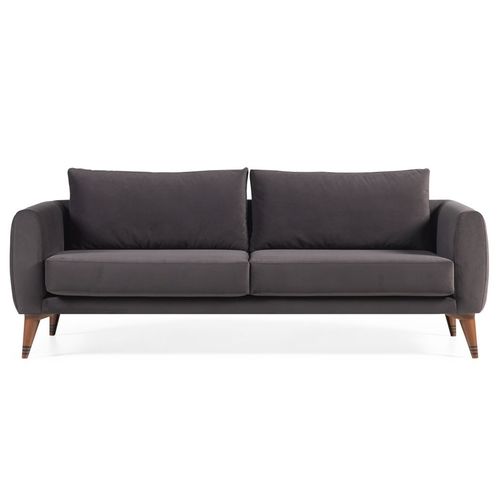 Canapé contemporain - ZÜMRÜT - Flekssit Office Furniture - en tissu / avec coussin amovible / gris