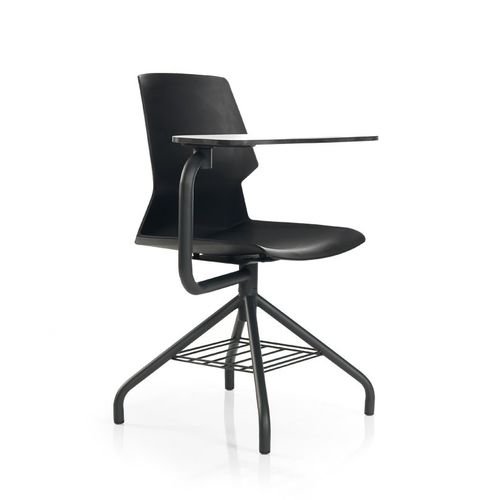 Chaise de conférence contemporaine - PIYAN - Flekssit Office Furniture - d'intérieur / en polypropylène / avec piètement en aluminium