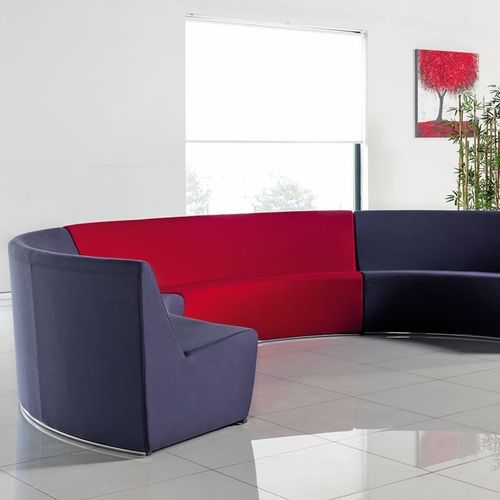 Banquette contemporaine - EYVAN - Flekssit Office Furniture - en tissu / en bois / professionnelle