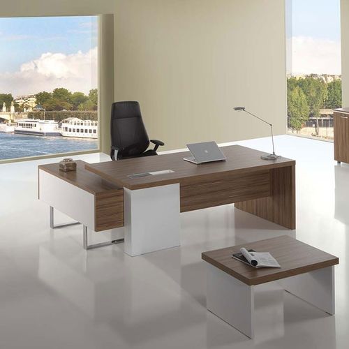 Bureau de direction - ERGUVAN - Flekssit Office Furniture - classique / en mélaminé / avec rangement