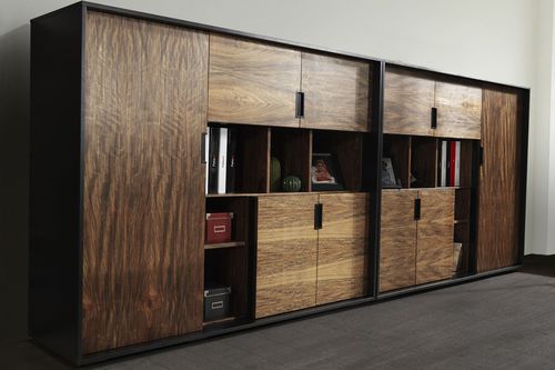 Bibliothèque contemporaine - VENÜS - Flekssit Office Furniture - professionnelle / en mélaminé
