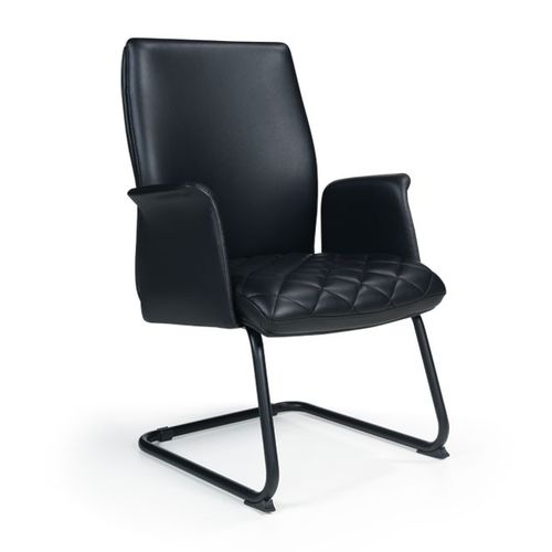 Chaise visiteur contemporaine - PIER - Flekssit Office Furniture - d'intérieur / en polyuréthane / tapissée