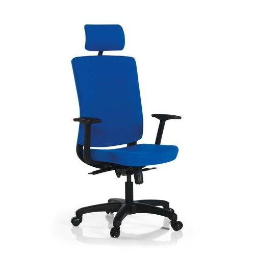 Fauteuil de direction contemporain - CLEVER - Flekssit Office Furniture - en polyuréthane / avec repose-tête / tapissé