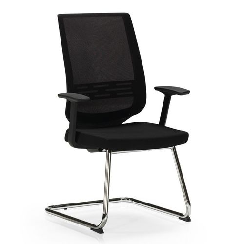 Chaise visiteur contemporaine - SMART - Flekssit Office Furniture - d'intérieur / en polyuréthane / en polyamide