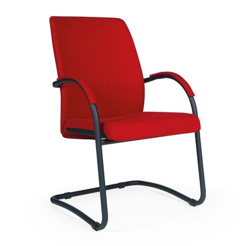 Chaise visiteur contemporaine - JOKER - Flekssit Office Furniture - d'intérieur / en mousse de polyuréthane / tapissée