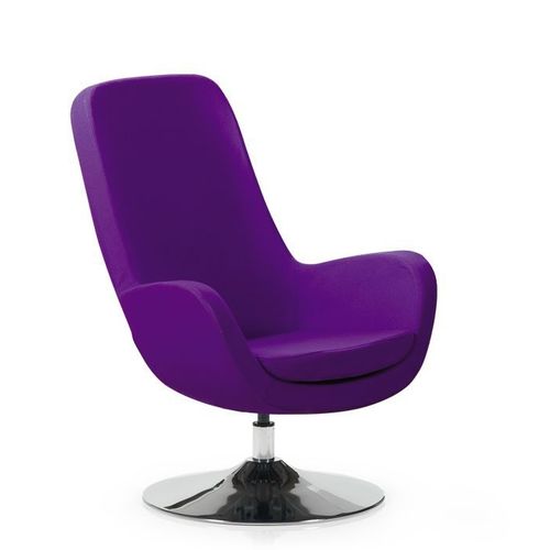 Fauteuil visiteur contemporain - ALIA - Flekssit Office Furniture - en tissu / en acier / en polyuréthane