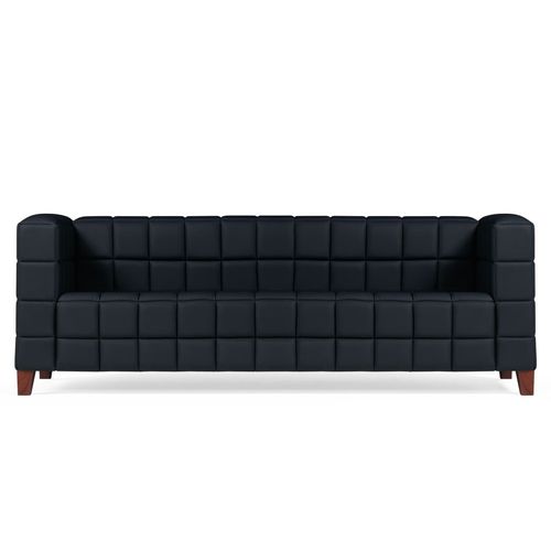 Canapé contemporain - PIAZZA - Flekssit Office Furniture - en tissu / avec accoudoirs / noir