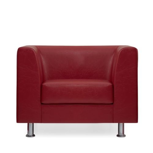 Fauteuil contemporain - SILVER - Flekssit Office Furniture - en cuir / en métal / ergonomique