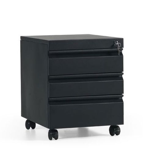 Caisson de bureau en tôle - MKS2 - Flekssit Office Furniture - à 3 tiroirs / à 2 tiroirs / à roulettes