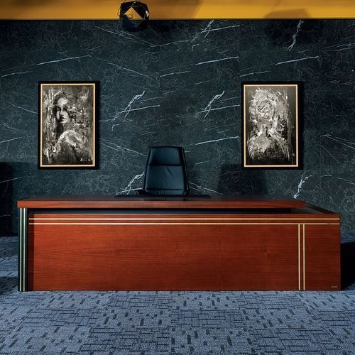 Bureau de direction - GORDION - Flekssit Office Furniture - sur pied / moderne / en bois