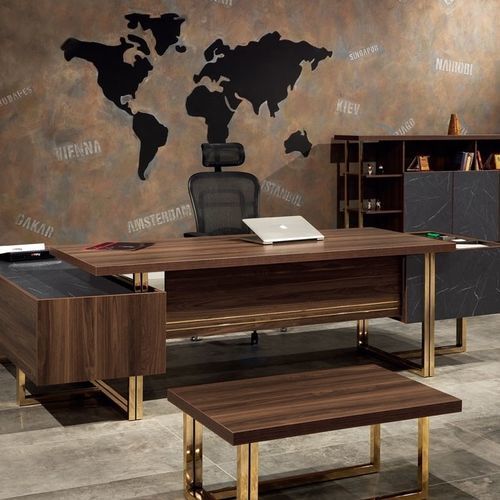 Bureau sur pied - GLOSSY - Flekssit Office Furniture - pour 1 personne / contemporain / en métal