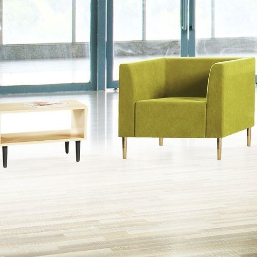 Canapé contemporain - SHERATON - Flekssit Office Furniture - en acier / avec accoudoirs / vert