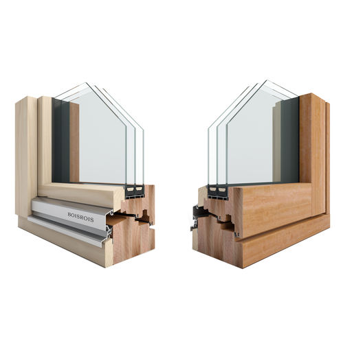 Profilé pour fenêtre en bois - WOOD - BOISROIS - à isolation thermique / acoustique / antieffraction