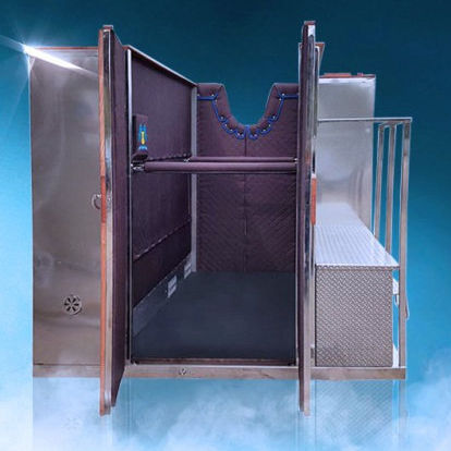 Cabine de cryothérapie pour centre de bien-être - SPACE CABIN HORSE CRYOSAUNA - SPACE CABIN
