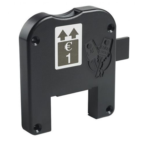 Serrure à monnayeur mécanique - F750 - Lowe & Fletcher - pour casier vestiaire / 1 point / pour vestiaire