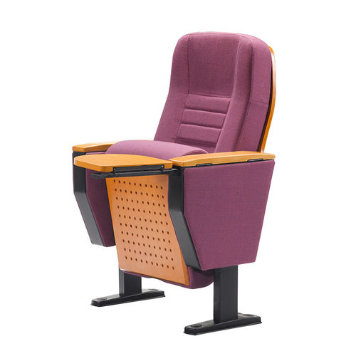 Fauteuil d'auditorium contemporain - SJ8602 - Foshan Oshujian Furniture Manufacturing Co., Ltd. - en tissu / en contreplaqué / en acier