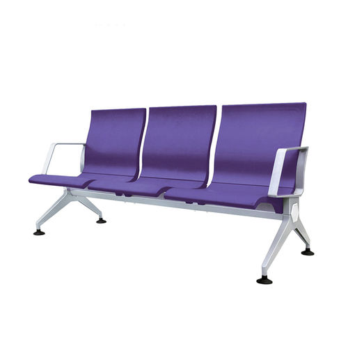 Sièges sur poutre en fonte d'aluminium - SJ9065 - Foshan Oshujian Furniture Manufacturing Co., Ltd. - en polyuréthane / 3 places / contemporain