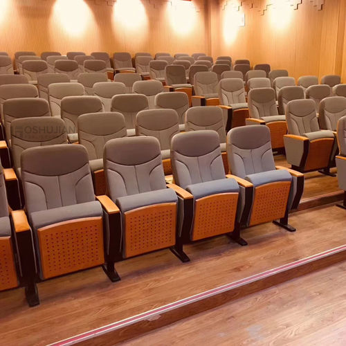 Fauteuil d'auditorium contemporain - SJ8603-P - Foshan Oshujian Furniture Manufacturing Co., Ltd. - en tissu / en contreplaqué / en acier