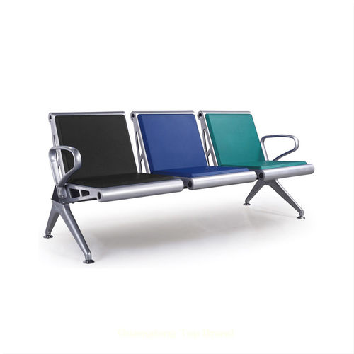 Sièges sur poutre en acier - SJ708LA - Foshan Oshujian Furniture Manufacturing Co., Ltd. - en polyuréthane / 3 places / contemporain