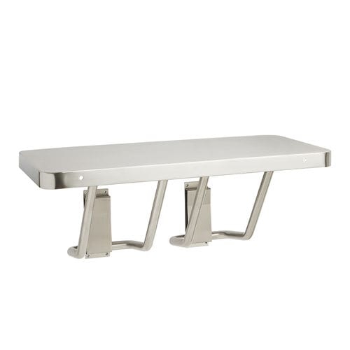 Siège de douche rabattable - SBDY-320160-SS - Seachrome - mural / en inox / professionnel