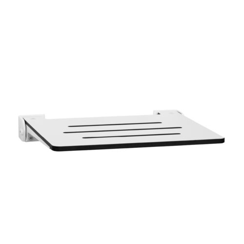 Siège de douche rabattable - SHAFSL-185155-PWS-S-BK - Seachrome - mural / en inox / en aluminium
