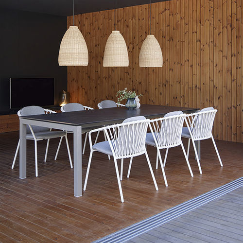 Chaise de jardin contemporaine - BAGA - Musola - d'extérieur / en tissu / en polypropylène