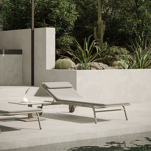 Bain de soleil contemporain - MEL - Musola - en Batyline® / en aluminium / contract