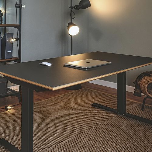 Bureau contemporain - SUAVE - ergoliv.com - en linoléum / à hauteur réglable / professionnel