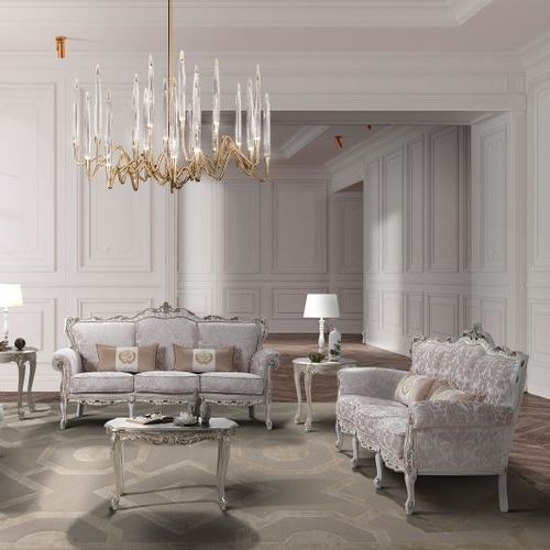 Canapé de style baroque - Veneziano - DI MARCO INTERIOR SOFA - en tissu / avec accoudoirs / à coussins