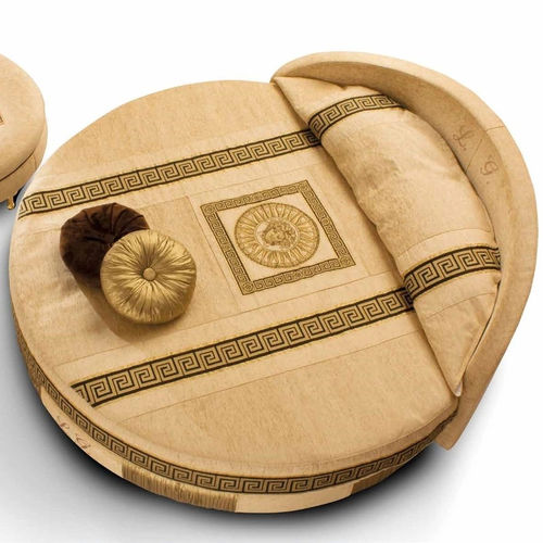 Lit rond - Lentini - DI MARCO INTERIOR SOFA - double / classique / tapissé