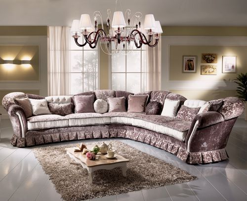 Canapé d'angle - Imperiale - DI MARCO INTERIOR SOFA - classique / en tissu / avec accoudoirs