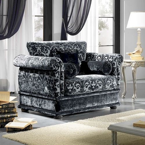 Fauteuil classique - OXFORD  - DI MARCO INTERIOR SOFA - en tissu / en bois / personnalisable