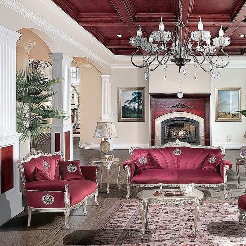 Canapé classique - Hermitage  - DI MARCO INTERIOR SOFA - en tissu déperlant / avec accoudoirs / personnalisable