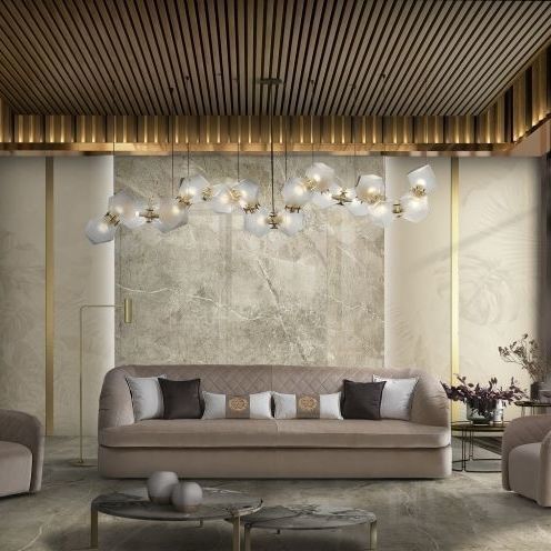 Canapé contemporain - TOKYO - DI MARCO INTERIOR SOFA - en tissu / avec accoudoirs / à coussins