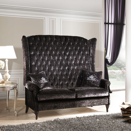 Canapé classique - BERGER IMPERIALE - DI MARCO INTERIOR SOFA - en tissu / en cuir / avec accoudoirs
