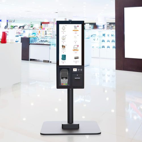 Borne de paiement pour restaurant - HYBRID ORDER - Atlantic Tech - pour aéroport / en libre service / d'intérieur