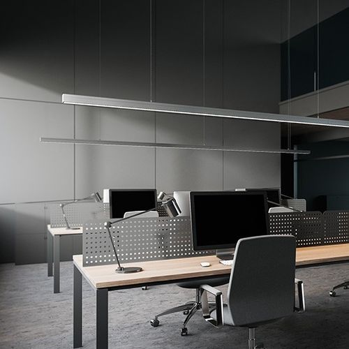 Profil éclairant en saillie - 4050 - Klus Design - suspendu / à LED / professionnel