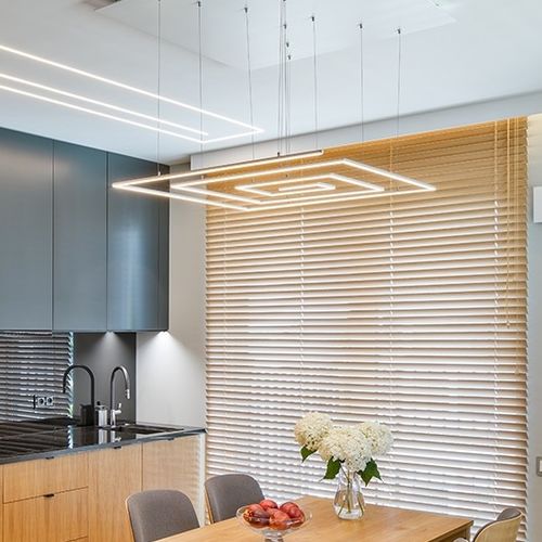 Profil éclairant suspendu - PIKO-ZM - Klus Design - à LED / professionnel
