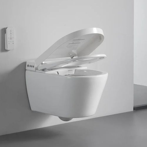 Toilette intelligente - V006 - MOPO SANITARY WARE - suspendue / en céramique / allongée