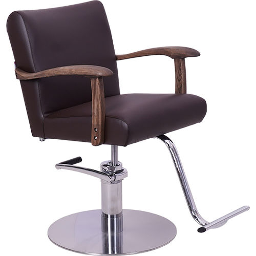 Fauteuil de coiffure contemporain - 182 - BD KOREA CO.,LTD - en simili cuir / en métal / avec pompe hydraulique