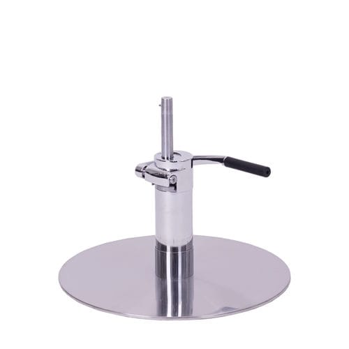 Piètement de chaise en acier inoxydable - H55L - BD KOREA CO.,LTD - avec pompe hydraulique / central / pour salon d'esthétique