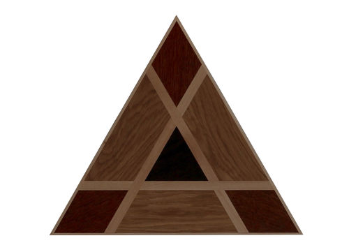 Parquet contrecollé - TRIANGLE - MPart - en chêne / en érable / en wengé