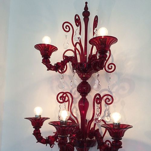 Applique murale classique - ROSSO AP - BOTTEGA VENEZIANA - d'intérieur / en verre soufflé / en verre de Murano