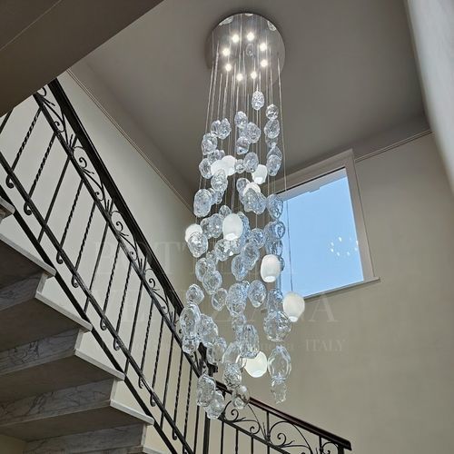 Suspension - ICEROCK - BOTTEGA VENEZIANA - en verre soufflé / en verre de Murano / contemporaine