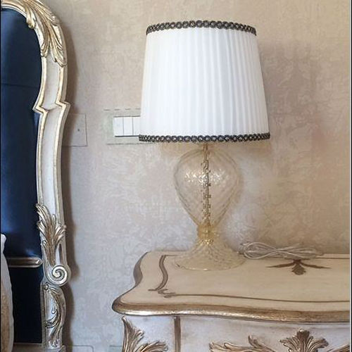 Lampe de table - DESIREE - BOTTEGA VENEZIANA - en verre soufflé / en verre de Murano / en soie