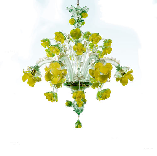 Lustre classique - POSITANO - BOTTEGA VENEZIANA - en verre / professionnel / 1 niveau