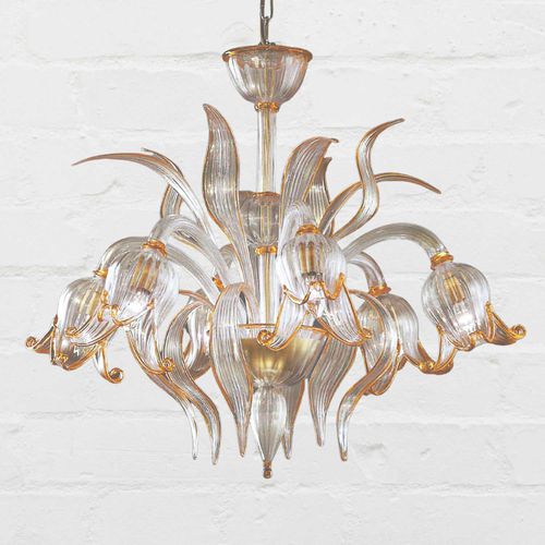 Lustre classique - COROLLE - BOTTEGA VENEZIANA - en cristal / en verre soufflé / en verre de Murano