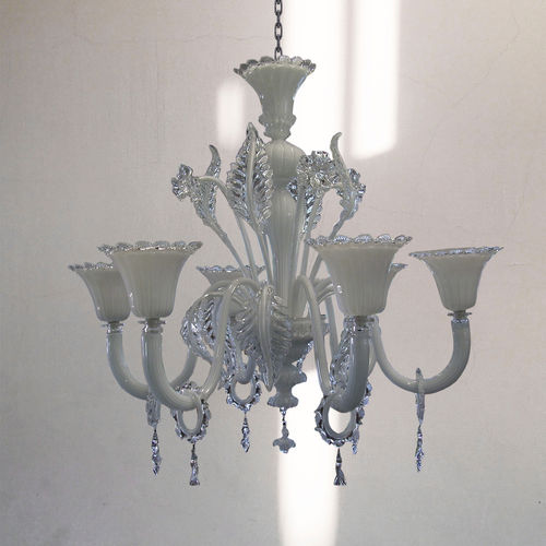 Lustre classique - ESTER - BOTTEGA VENEZIANA - en verre soufflé / en verre de Murano / 6 ampoules