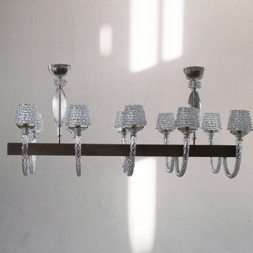 Lustre contemporain - CHIMERA - BOTTEGA VENEZIANA - en verre soufflé / en verre de Murano / 10 ampoules