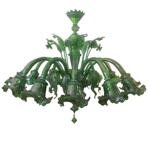 Lustre classique - Jasmine - BOTTEGA VENEZIANA - en verre soufflé / 12 ampoules / professionnel